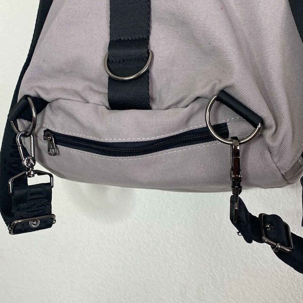 ANVANDA Stockholm Leather/Canvas Backpack - Picture 5 of 13